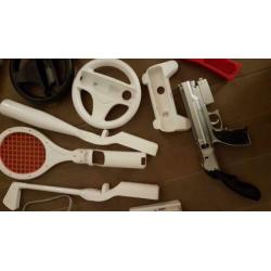 Goedwerkende Wii incl. Spellen, harde schijf, en nog meer!!