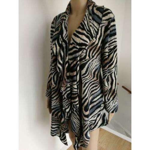Zgan diverse kleuren bruin vest van Frank Lyman maat 46