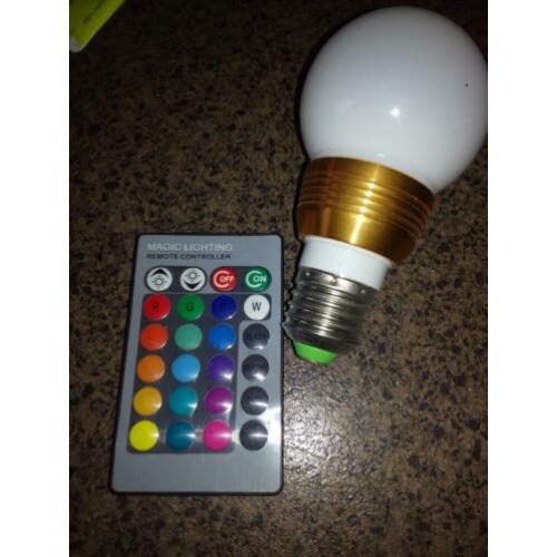 RGB lamp + afstandsbediening