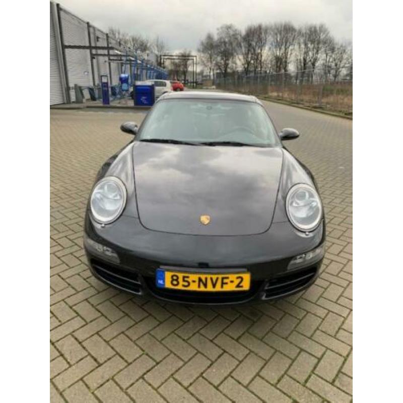 Perfecte Porsche 911 3.6 Targa 2008 Zwart