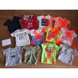 Groot kleding pakket maat 74 35 stuks jongen