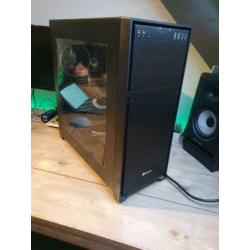 Gaming PC i7 gtx 1070 16gb RAM 5+TBHDD en 120GB SSD aangebod