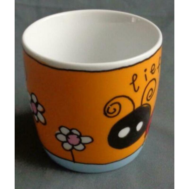 DOUWE EGBERTS BABETTE HARMS mok H8,5xO8cm 30cl LIEFEBEES kop