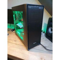 Gaming PC i7 gtx 1070 16gb RAM 5+TBHDD en 120GB SSD aangebod