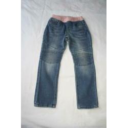 110 Spijkerbroek meisje slim fit broek jeans