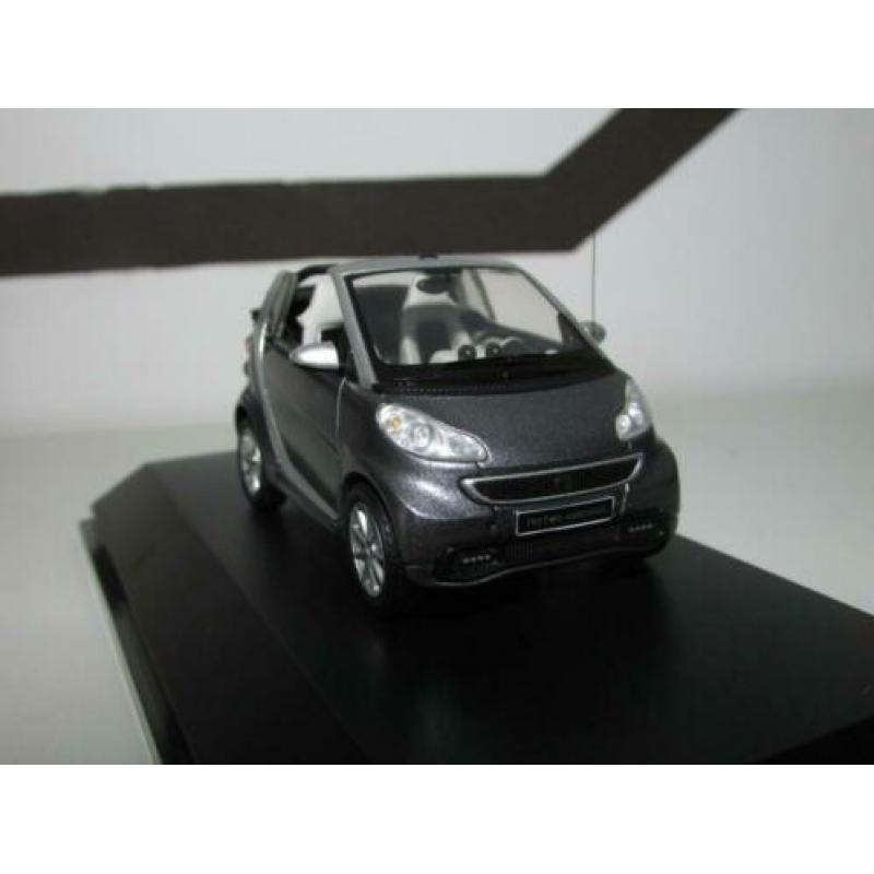 Spark 1:43, Smart Fortwo cabriolet, Dealer model, Nieuw OVP