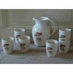 Servies, Jet (by Ter Steege) 'Autumnal Colors', z.g.a.n.