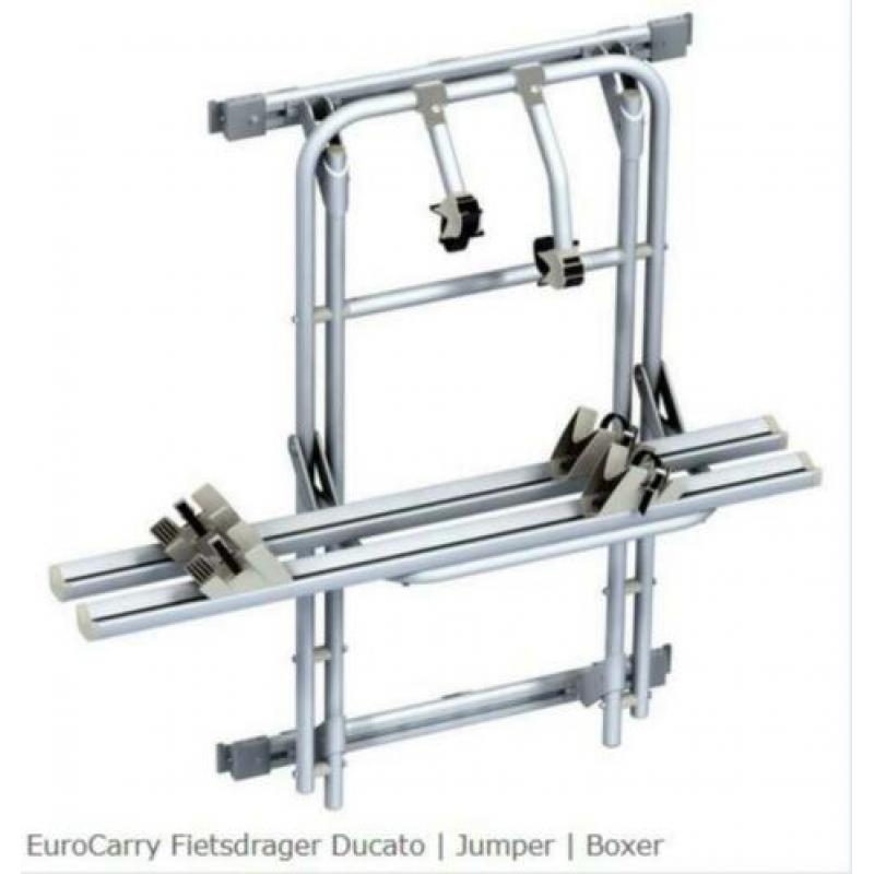 Fietsendrager voor Fiat Ducato, Peugeot Boxer en Citroen Jum