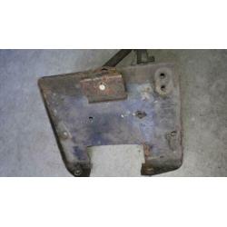 Renault4 Renault R4 accu bevestigingsplaat