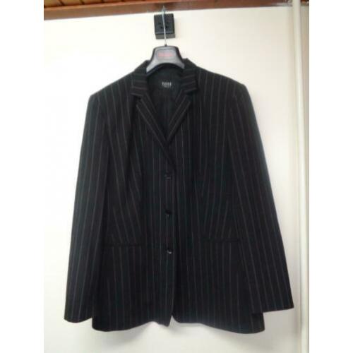 TAIFUN zwarte krijtstreep blazer