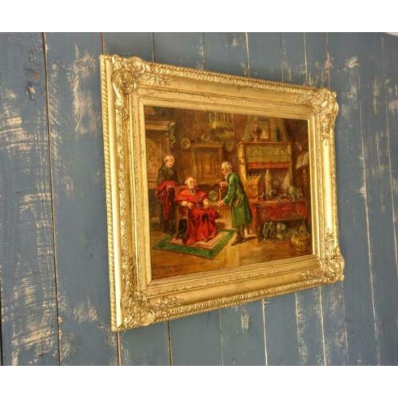 antiek schilderij