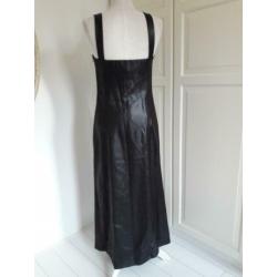 Zwarte lange jurk/ galajurk Nicole Farhi mt 36 S