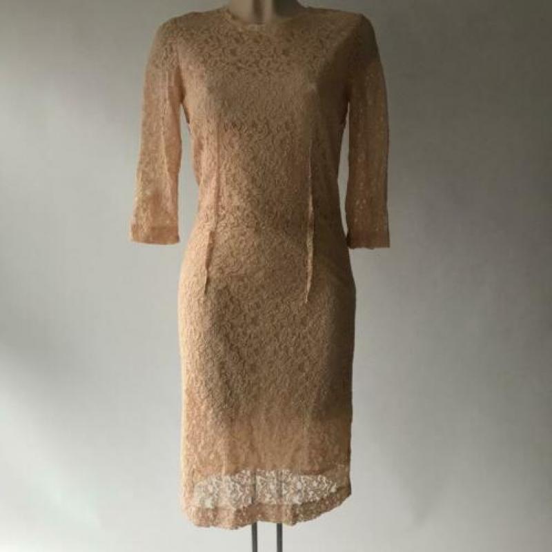 Just In Case, ZGAN, roze, katoenen jurk, maat 36