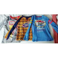 Chaos and order 3x longsleeve maat 110-116