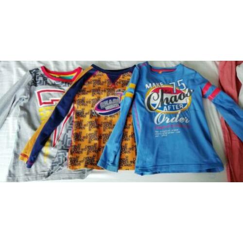 Chaos and order 3x longsleeve maat 110-116