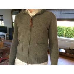 trui - vest - ARTU NAPOLI - 100% lamswol grijs - XS