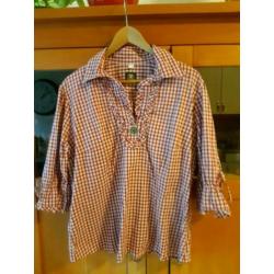 Trachten blouse - origineel - Oostenrijk - 42