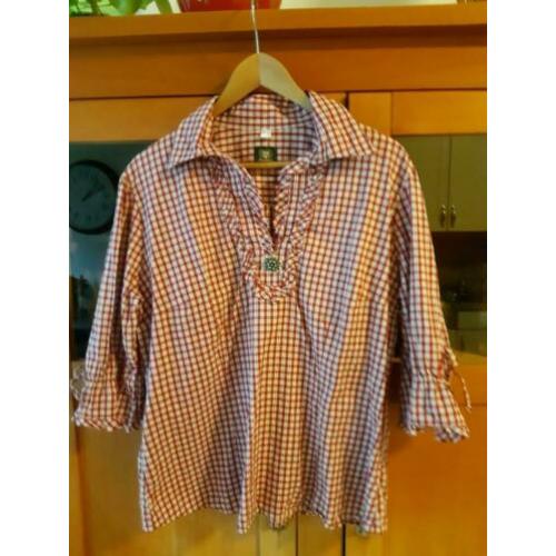 Trachten blouse - origineel - Oostenrijk - 42