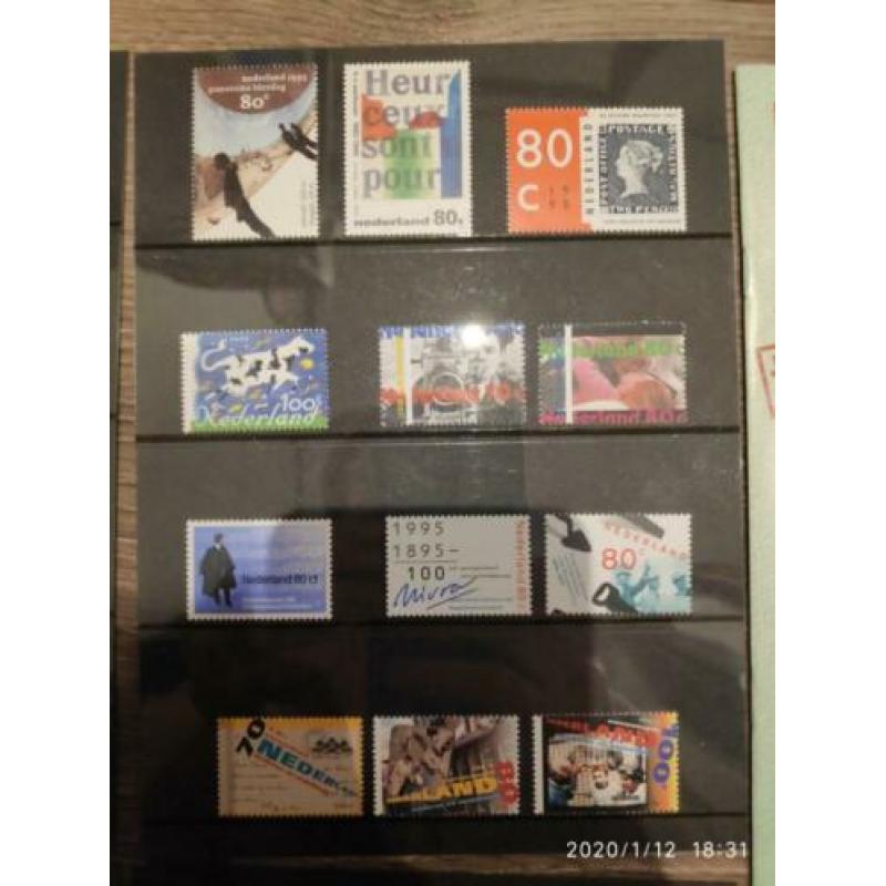 Jaarcollectie postzegels 1995