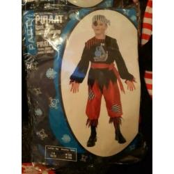 Piratenkleding en accesoires (carnaval), ruim 20 delig!