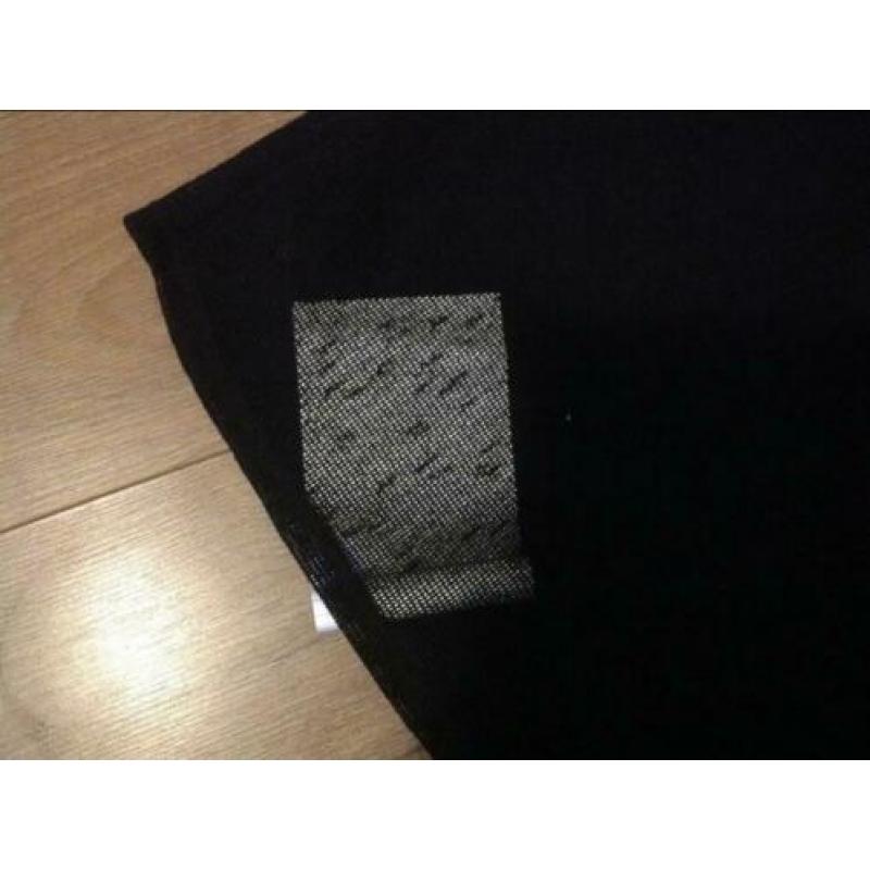 Mooie zwarte rekbare gevoerde jurk maat 38/40 voor 12,50 €