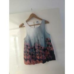 Zgan! Vero Moda top / topje hemd Maat S