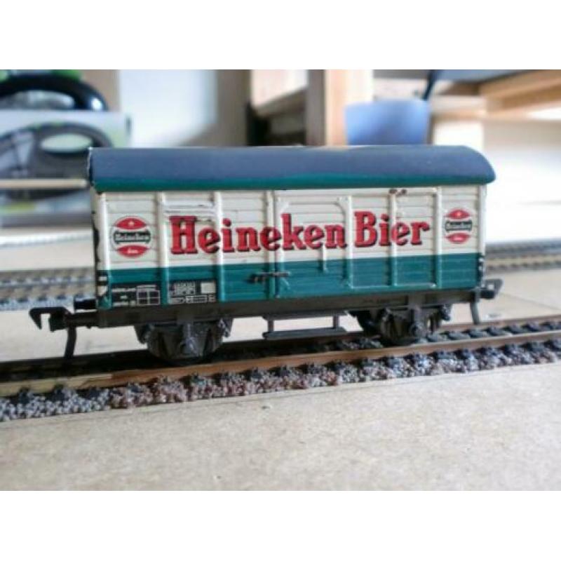 Fleischmann Heineken en Fleischmann wagon