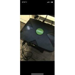 Custom xbox classic met 1tb hdd!