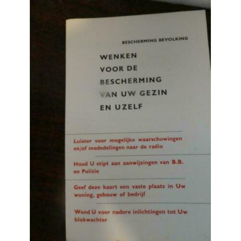 1961 Wenken voor de bescherming gezin + uzelf vintage boekje