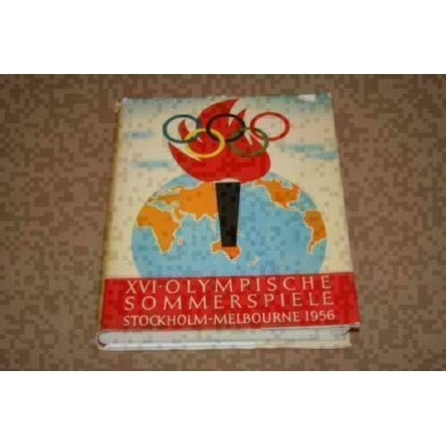 Prachtig oud boek - Olympia 1956 !!