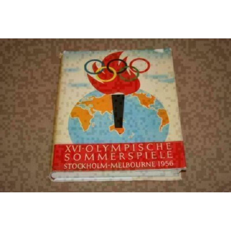 Prachtig oud boek - Olympia 1956 !!