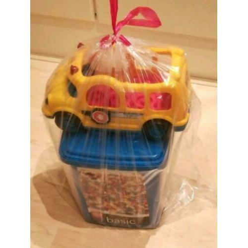 Little people Bus met extra veel Little People poppetjes erb