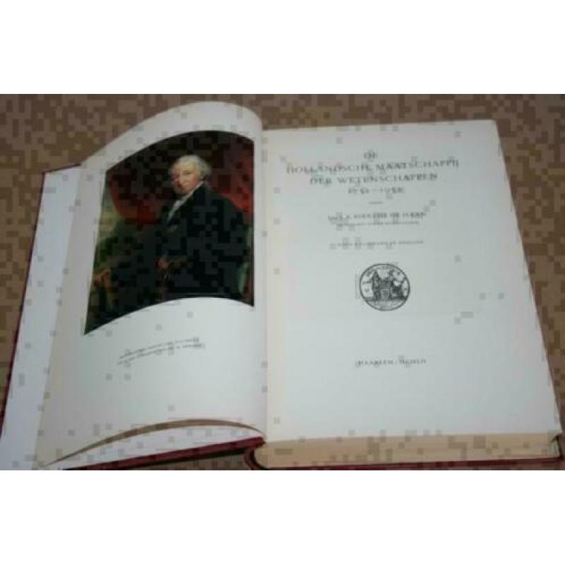 De Hollandsche Maatschappij der Wetenschappen 1752-1952 !!