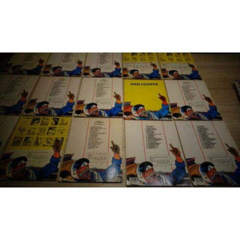 Dan Cooper stripboeken 34 stuks (zeer) goede staat