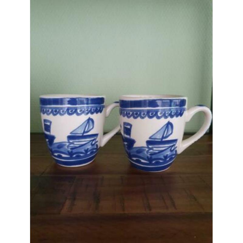 BLOND Amsterdam mokjes koffiebekers Hollands "Delfts blauw"