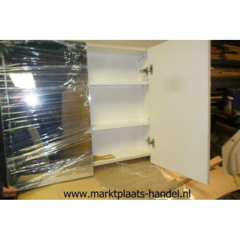 3 deurs spiegelkast badkamerkast wastafelkast 120x70 (a25)35