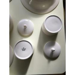 Wedgwood Plain Ivory suikerpot