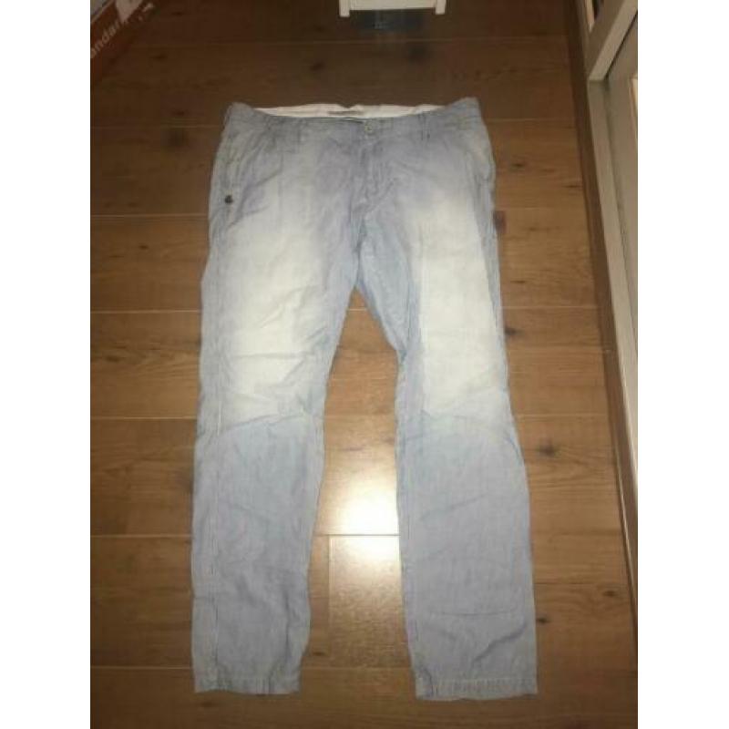 Maison Scotch broek | blauw streep | maat 33/32