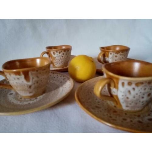 Franse kop en schotels Niderviller Retro Vintage