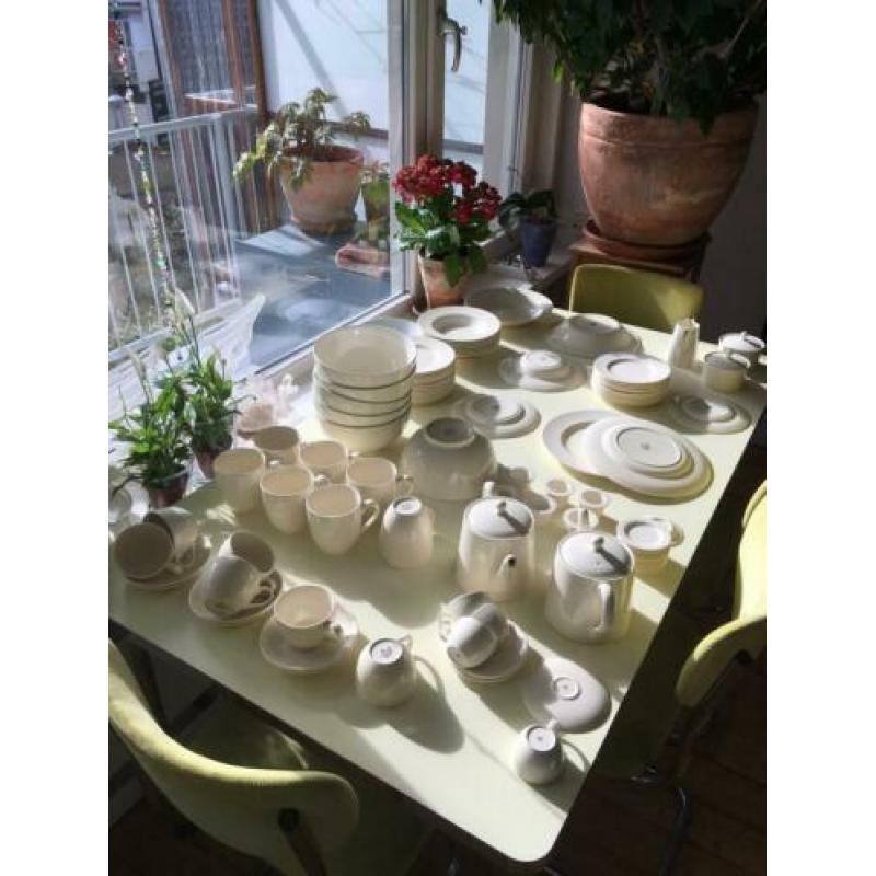 Wedgwood Plain Ivory suikerpot