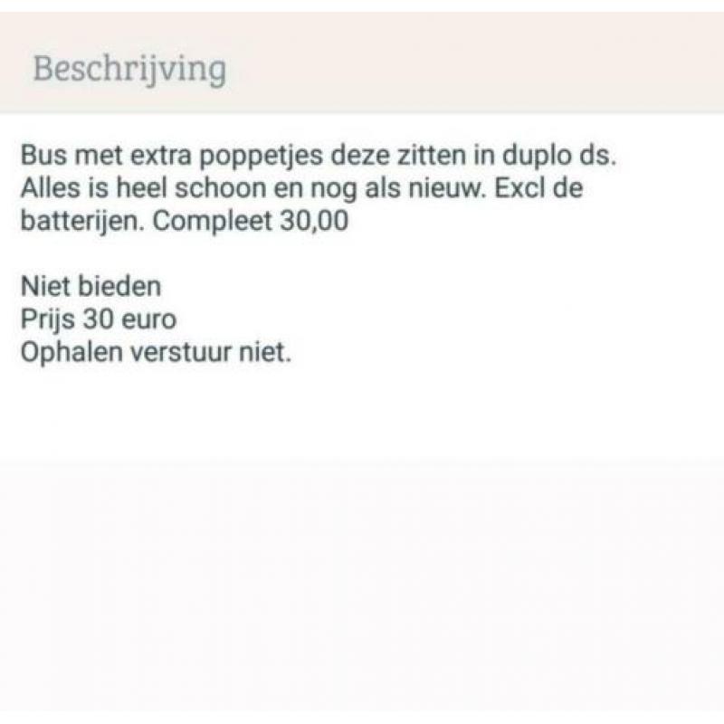 Little people Bus met extra veel Little People poppetjes erb