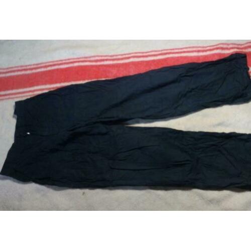 Stoere zwarte katoenen damesbroek.Mt 36/30.Merk Jacky