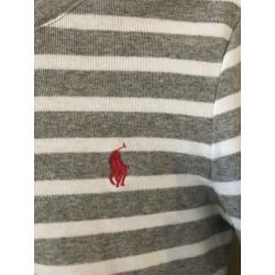 Polo ralph lauren top helemaal nieuw maat m grijs strepen