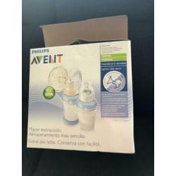 Avent borstkolf, flesjes en bewaarpotjes voor Moedermelk