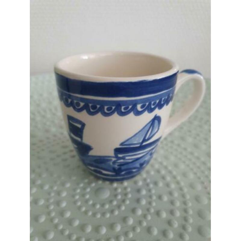 BLOND Amsterdam mokjes koffiebekers Hollands "Delfts blauw"