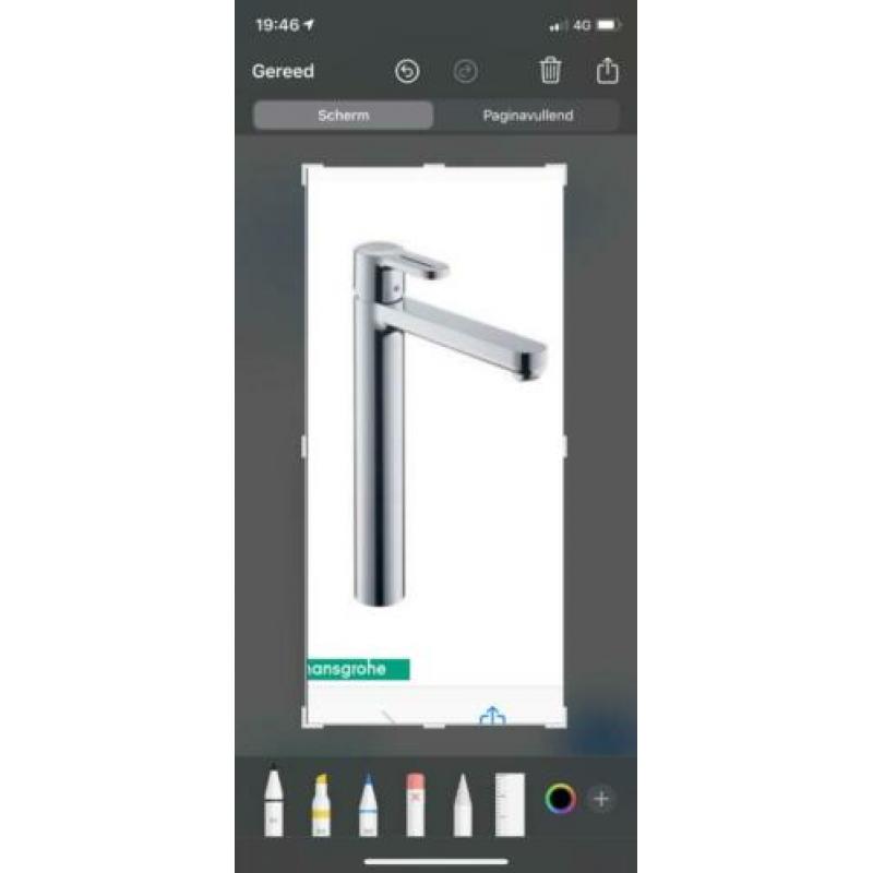 Hansgrohe kraan