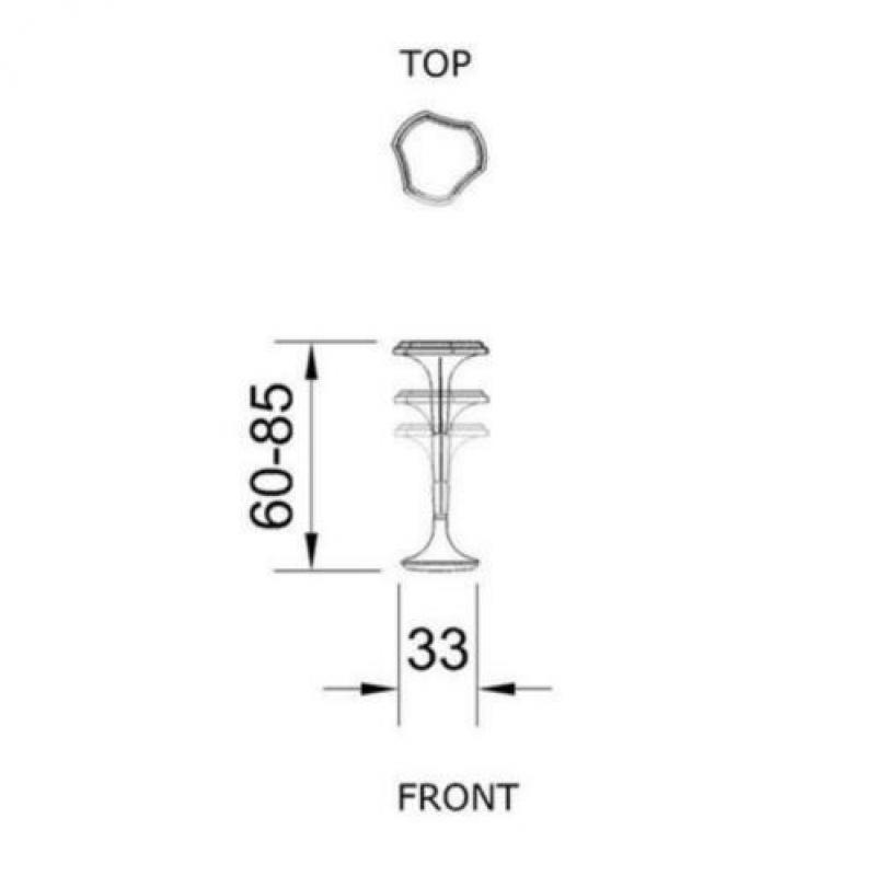 Ergonomische design kruk balans kruk balance stool