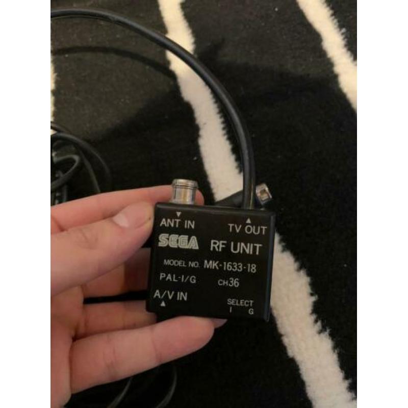 Nostaligische Sega Mega Drive II zonder adapter kabel