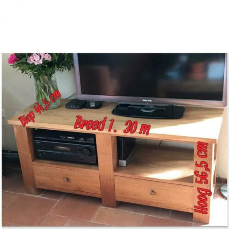 Tv kast Teak hout