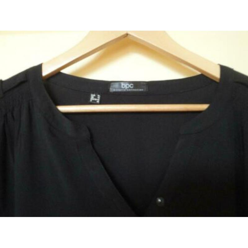 BPC Zwarte blouse/tuniek maat L (nieuwstaat)